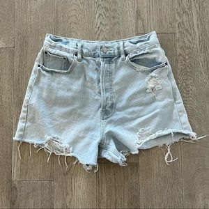 PacSun High Rise Denim Shorts